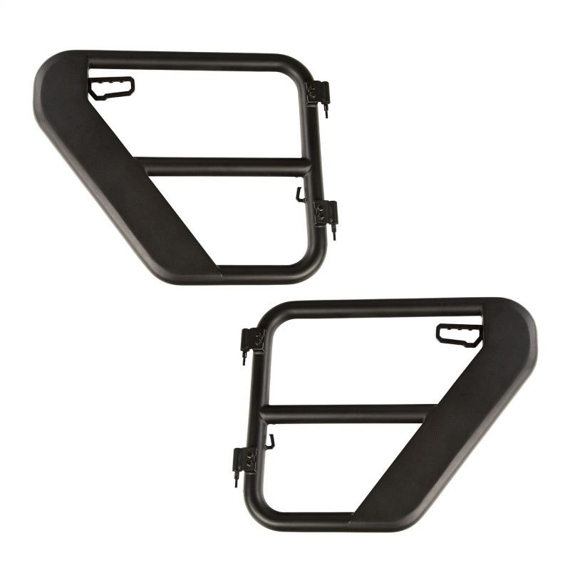 Rugged Ridge 11509.14 - RUG11509.14 - Rugged Ridge Fortis Rear Tube Doors 18-20 Jeep JL / 2020 JT - Shipped in Europe - Tuningsupply.com
