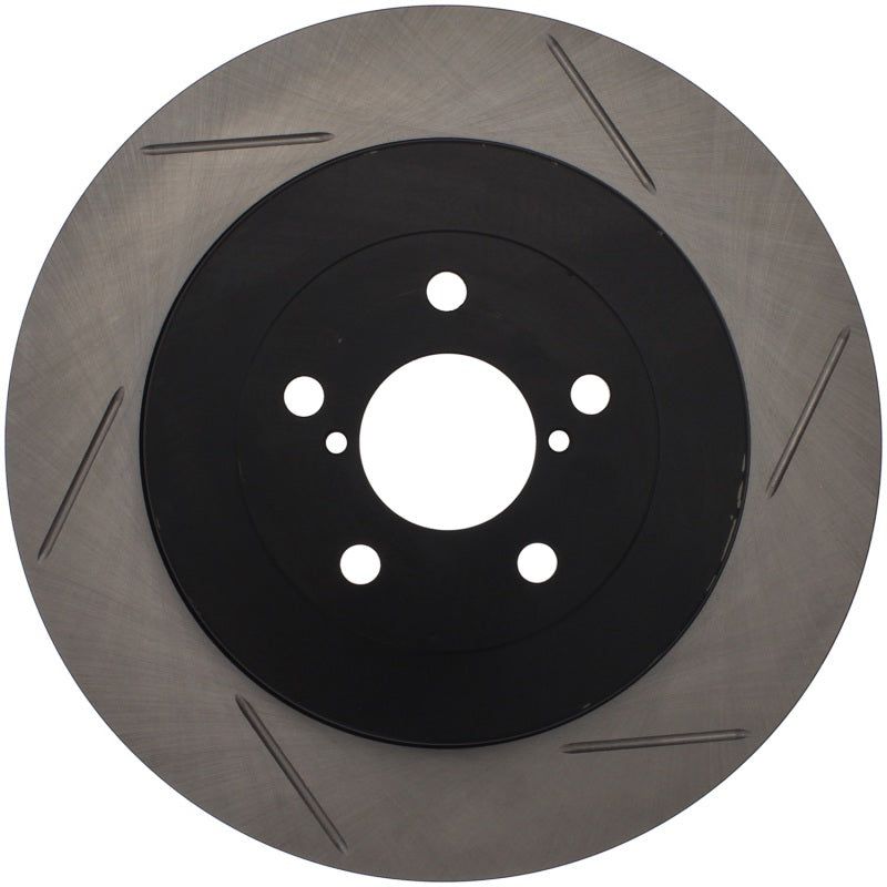 Stoptech 126.47020SL - STO126.47020SL - StopTech Power Slot 04 STi Rear Left Slotted Rotor - Shipped in Europe - Tuningsupply.com