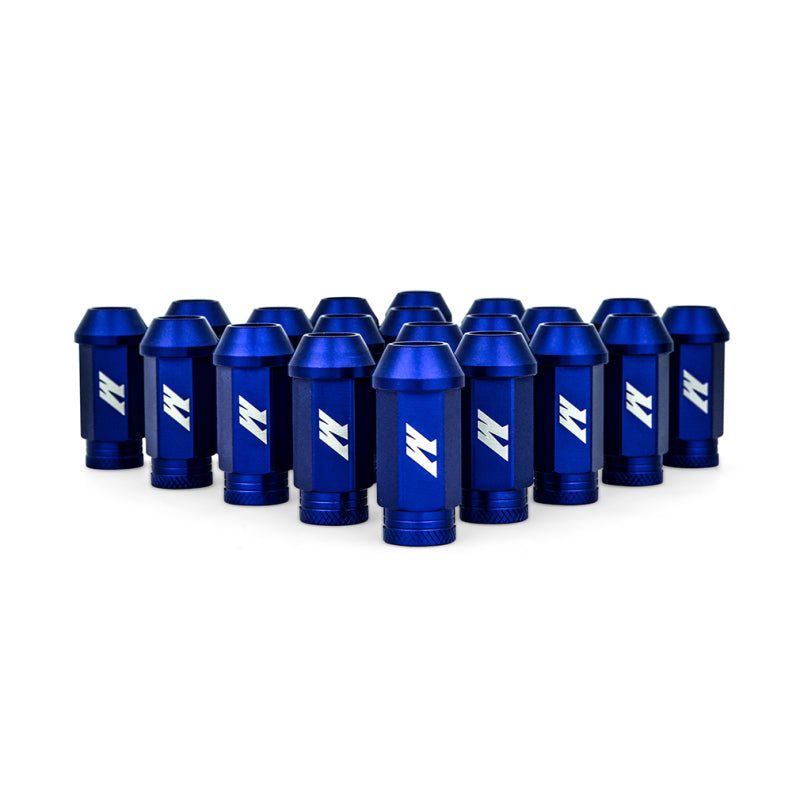 Mishimoto MMLG-125-20LBL - MISMMLG-125-20LBL - Mishimoto Aluminum Locking Lug Nuts M12x1.25 20pc Set Blue - Shipped in Europe - Tuningsupply.com