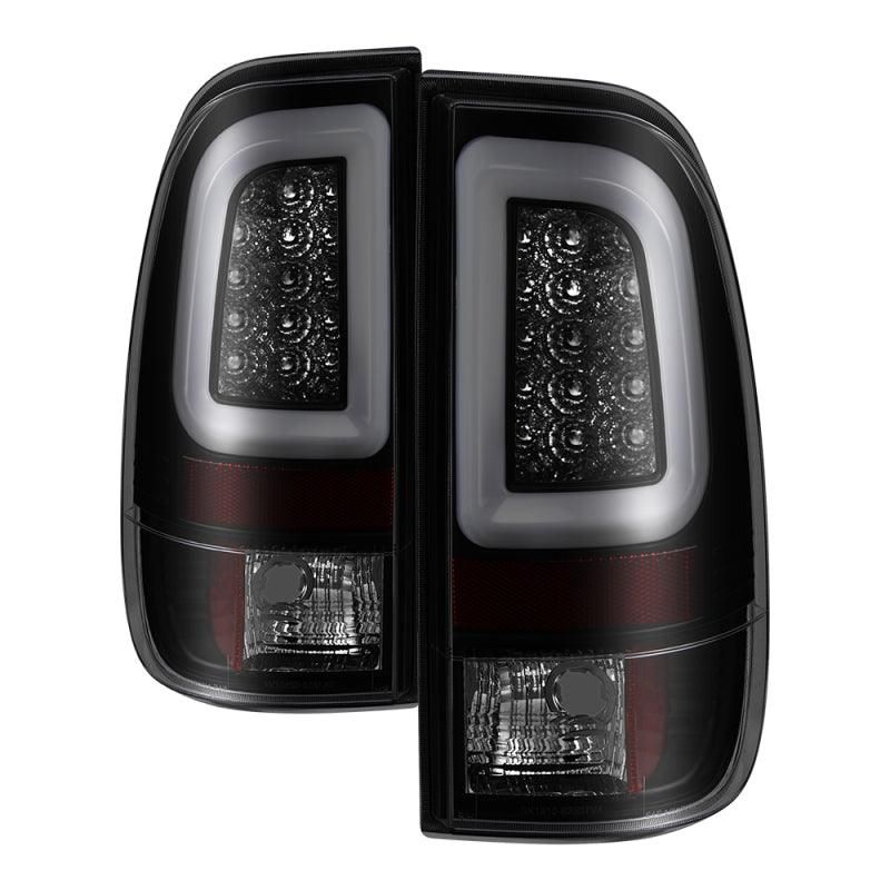 SPYDER 5084248 - SPY5084248 - Spyder 97-03 Ford F150 Stylsd. F250 V3 Lght Bar LED Tail Lights - Blk Smk ALT-YD-FF15097V3-LBLED-BSM - Shipped in Europe - Tuningsupply.com