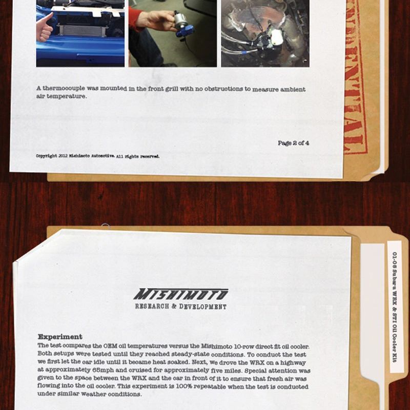 Mishimoto MMOC-WRX-01 - MISMMOC-WRX-01 - Mishimoto 01-05 Subaru WRX/STi Oil Cooler Kit - Shipped in Europe - Tuningsupply.com