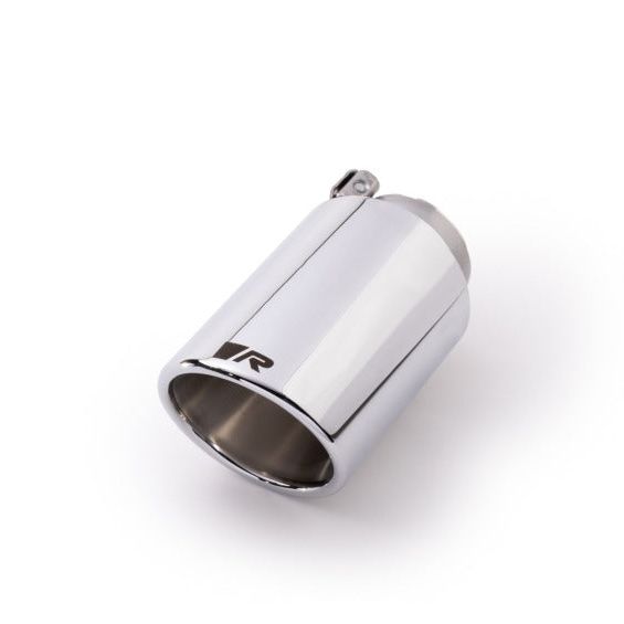 Remus 0006 70SR - RMS0006 70SR - Remus Stainless Steel 102mm Angled Rolled Edge Chrome w/Adjustable Clamp Tail Pipe (Single) - Shipped in Europe - Tuningsupply.com