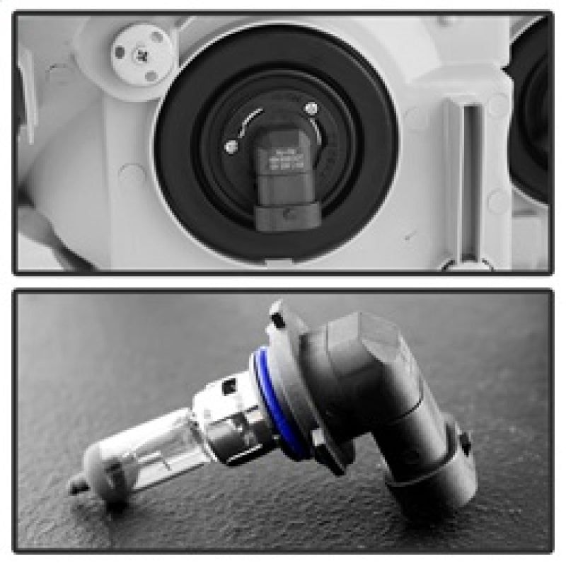 SPYDER 9023583 - SPY9023583 - xTune Toyota 4Runner 03-05 Crystal Headlights Black HD-JH-T4R03-AM-BK - Shipped in Europe - Tuningsupply.com