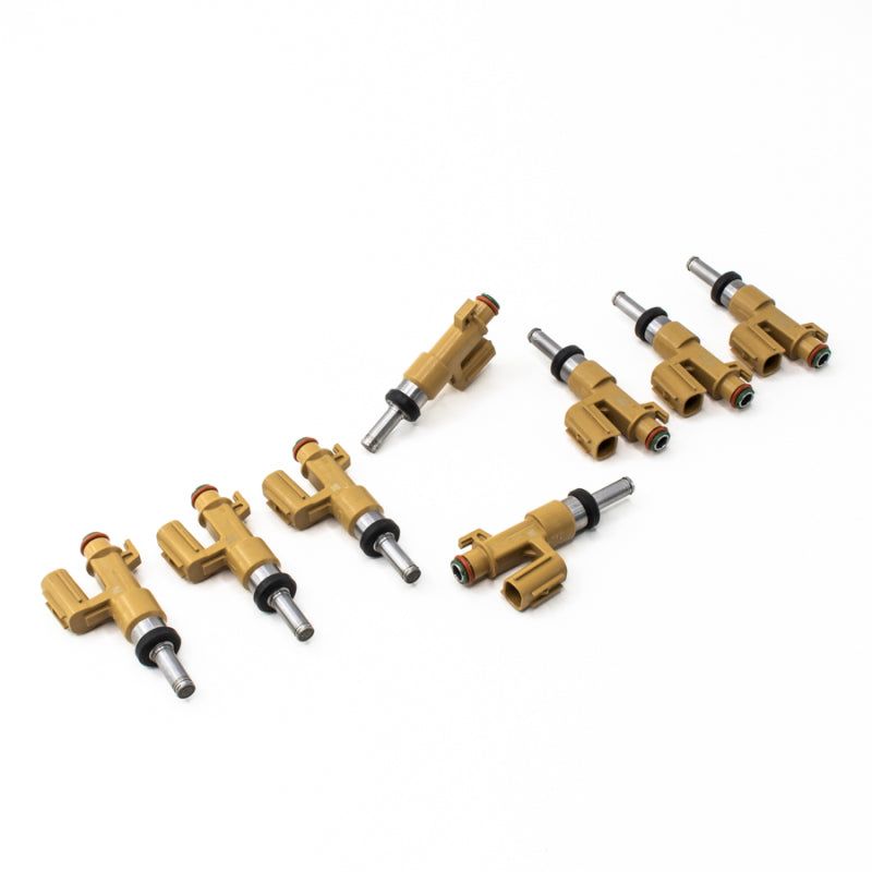 DeatschWerks 21TTX-00-0650-8 - DWK21TTX-00-0650-8 - DeatschWerks 07-15 Toyota Tundra / Dequia / Land Cruiser 650cc Injectors - Set of 8 - Shipped in Europe - Tuningsupply.com