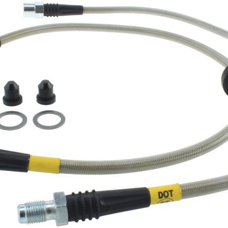 Stoptech 950.34009 - STO950.34009 - StopTech 00-06 BMW X5 Stainless Steel Front Brake Line Kit - Shipped in Europe - Tuningsupply.com