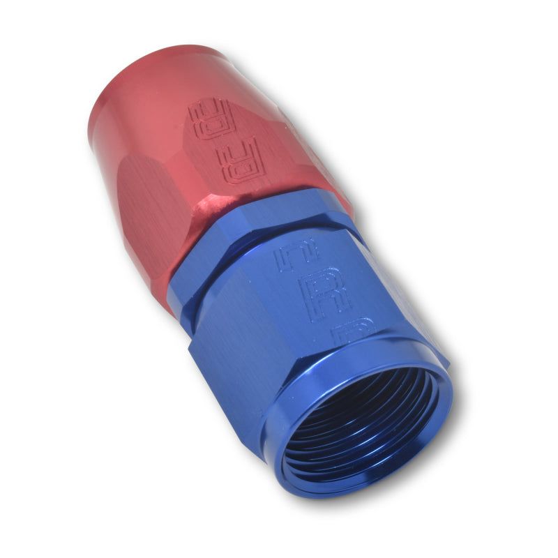 Russell 610020 - RUS610020 - Russell Performance -6 AN Red/Blue Straight Full Flow Hose End - Shipped in Europe - Tuningsupply.com
