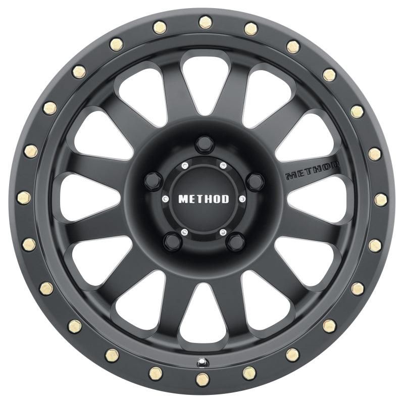 Method Wheels MR30458055524N - MRWMR30458055524N - Method MR304 Double Standard 15x8 -24mm Offset 5x5.5 108mm CB Matte Black Wheel - Shipped in Europe - Tuningsupply.com