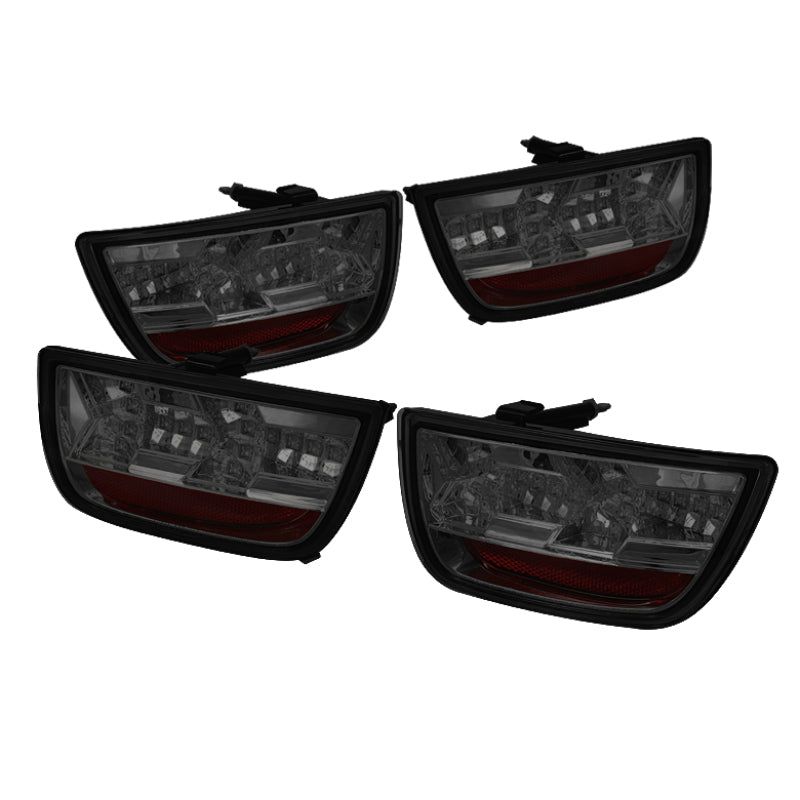 SPYDER 5032201 - SPY5032201 - Spyder Chevy Camaro 10-13 LED Tail Lights Smoke ALT-YD-CCAM2010-LED-SM - Shipped in Europe - Tuningsupply.com