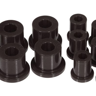 Prothane 1-1003-BL - PRO1-1003-BL - Prothane 76-86 Jeep CJ5/CJ7 Rear Spring & Shackle Bushings - Black - Shipped in Europe - Tuningsupply.com