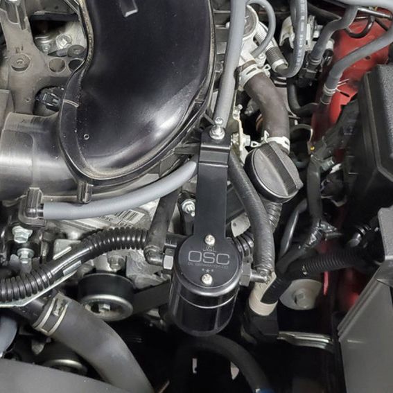 J&L 3107D-B - JLT3107D-B - J&L 05-24 Toyota 4Runner 4.0L Driver Side Oil Separator 3.0 - Black Anodized - Shipped in Europe - Tuningsupply.com