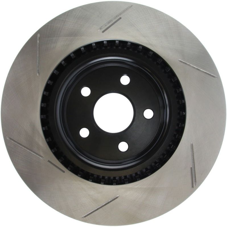 Stoptech 126.58010SL - STO126.58010SL - StopTech 12-18 Jeep Grand Cherokee SRT8 (380mm Front Disc) Front Left Slotted Sport Brake Rotor - Shipped in Europe - Tuningsupply.com