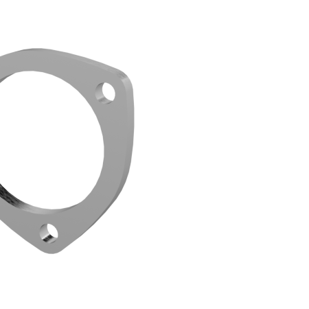 QTP 10300F - QTP10300F - QTP 3in Weld-On QTEC 3 Bolt Flange - Shipped in Europe - Tuningsupply.com