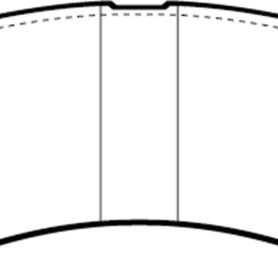 EBC DP63088 - EBCDP63088 - EBC 2018+ Ford F-150 2.7L Twin Turbo (2WD) Greenstuff Front Brake Pads - Shipped in Europe - Tuningsupply.com