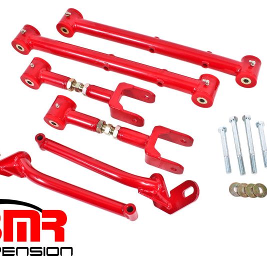 BMR Suspension RSK028R - BMRRSK028R - BMR 78-87 G-Body Adj. Rear Suspension Kit - Red - Shipped in Europe - Tuningsupply.com