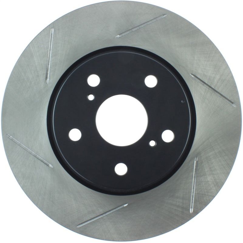 Stoptech 126.44040SR - STO126.44040SR - StopTech Power Slot 86-92 Supra ALL Front Right SportStop Slotted Rotor - Shipped in Europe - Tuningsupply.com