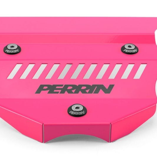 Perrin Performance PSP-ENG-162HP - PERPSP-ENG-162HP - PERRIN 22-25 Subaru BRZ / Toyota GR86 Engine Cover - Hyper Pink - Shipped in Europe - Tuningsupply.com