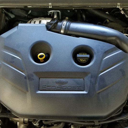 J&L 3032P-C - JLT3032P-C - J&L 13-19 Ford Fusion 2.0L EcoBoost Passenger Side Oil Separator 3.0 - Clear Anodized - Shipped in Europe - Tuningsupply.com