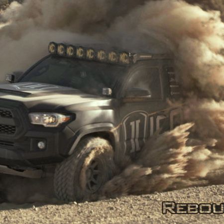 ICON 21817858347SB - ICO21817858347SB - ICON Rebound Pro 17x8.5 6x5.5 0mm Offset 4.75in BS 106.1mm Bore Satin Black Wheel - Shipped in Europe - Tuningsupply.com