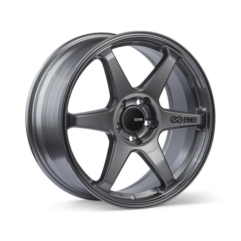 Enkei 539-895-6538GM - ENK539-895-6538GM - Enkei T6R 18x9.5 38mm Offset 5x114.3 Bolt Pattern 72.6 Bore Matte Gunmetal Wheel - Shipped in Europe - Tuningsupply.com
