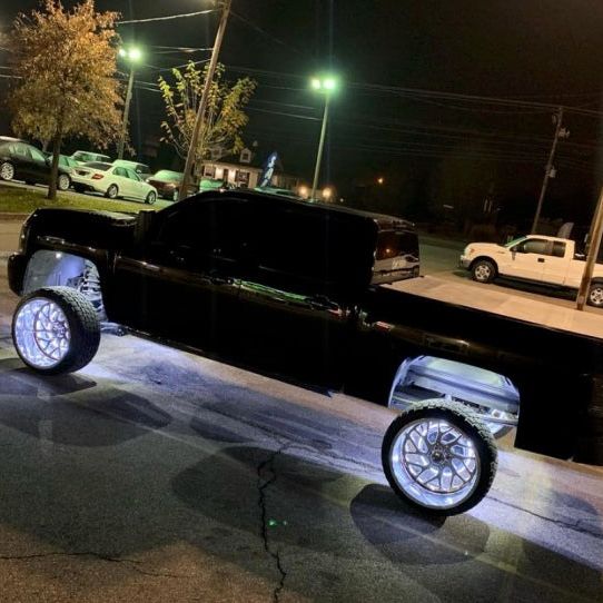 ORACLE Lighting 4228-001 - ORL4228-001 - Oracle LED Illuminated Wheel Rings - Double LED - White - Shipped in Europe - Tuningsupply.com