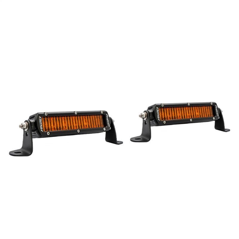 Rigid Industries 906705 - RIG906705 - Rigid Industries SR-Series SAE 6in. w/ Amber PRO Lens (Pair) - Shipped in Europe - Tuningsupply.com