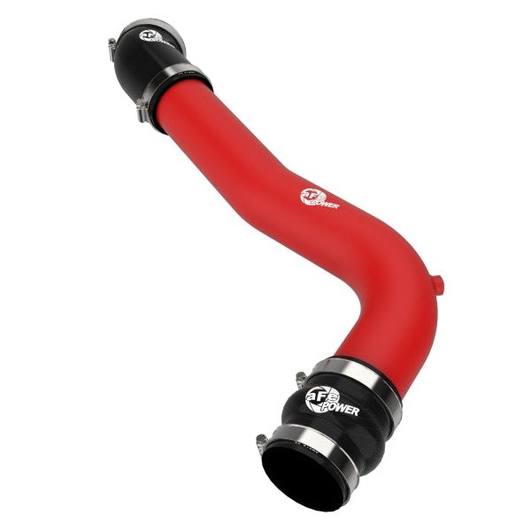 aFe 46-20659-R - AFE46-20659-R - aFe 20-23 Ford Explorer ST V6 3.0L (tt) BladeRunner 2-3/4in Aluminum Cold Charge Pipe - Red - Shipped in Europe - Tuningsupply.com