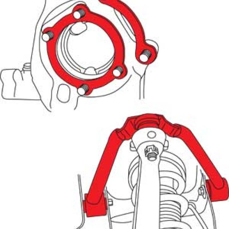 SPC Performance 72123 - SPC72123 - SPC Performance 03-08 Nissan 350Z/03-07 Infiniti G35 Front Adjustable Control Arms - Shipped in Europe - Tuningsupply.com