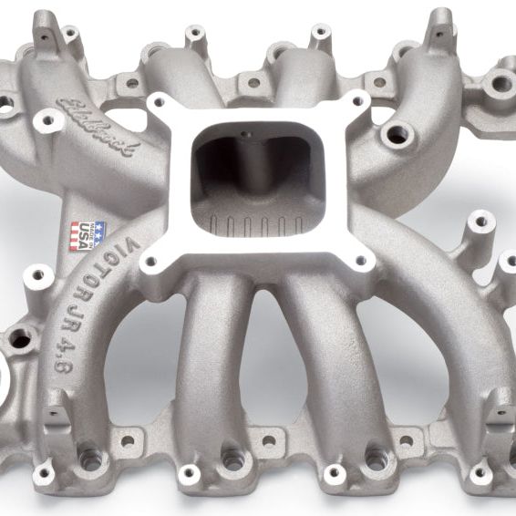 Edelbrock 28385 - EDE28385 - Edelbrock Victor Jr Ford EFI for 4 6L Engines Manifold Only - Shipped in Europe - Tuningsupply.com