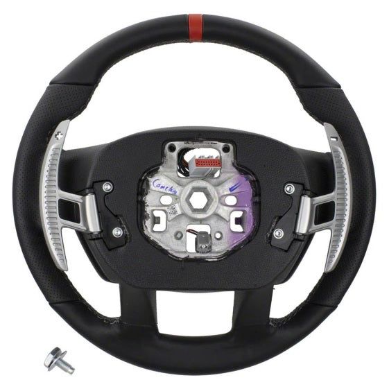 Ford Racing M-3600-F15RRD - FRPM-3600-F15RRD - Ford Racing 15-18 F-150 Raptor Performance Steering Wheel Kit - Red Sightline - Shipped in Europe - Tuningsupply.com