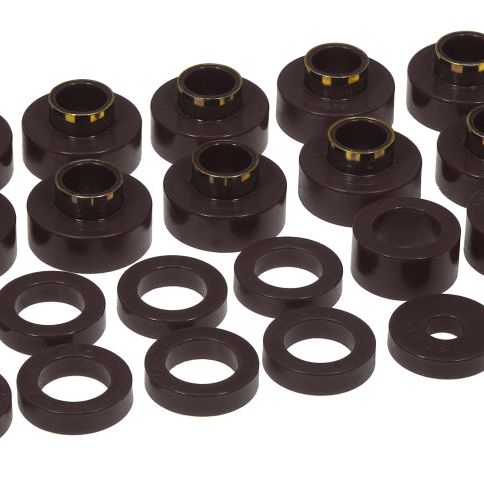 Prothane 1-103-BL - PRO1-103-BL - Prothane 80-86 Jeep CJ5/CJ7 Body Mount 22 Bushing Kit - Black - Shipped in Europe - Tuningsupply.com