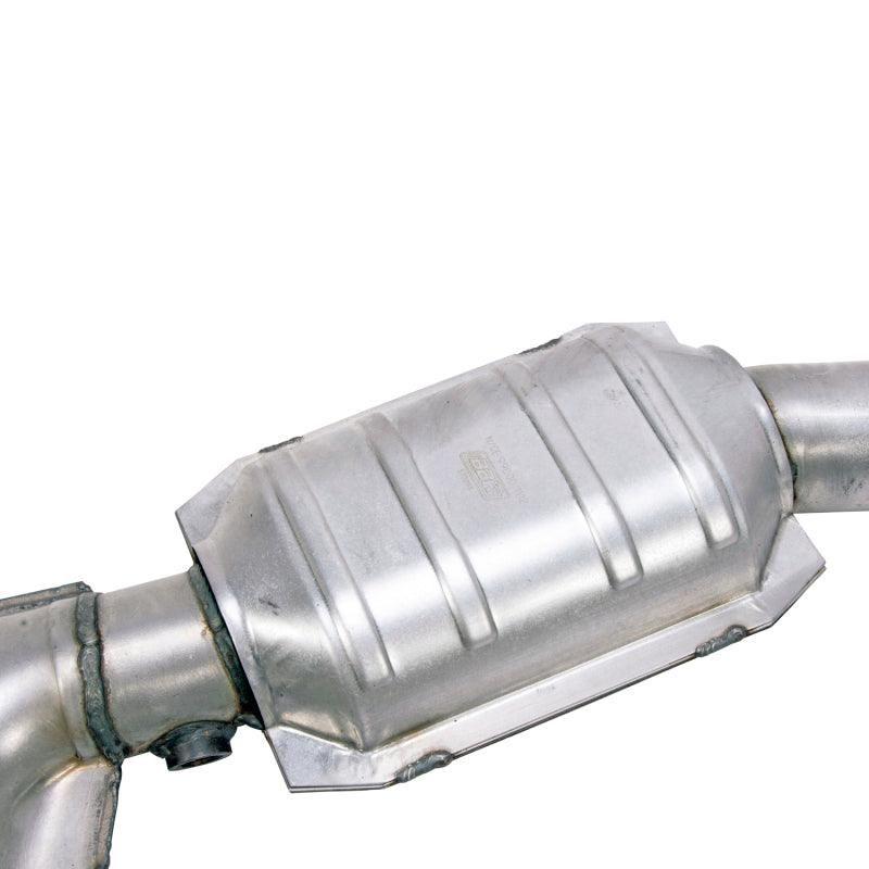 BBK 1638 - BBK1638 - BBK 96-04 Mustang 4.6 GT / Cobra Short Mid X Pipe w Catalytic Converters 2-1/2 For Long Tube Headers - Shipped in Europe - Tuningsupply.com