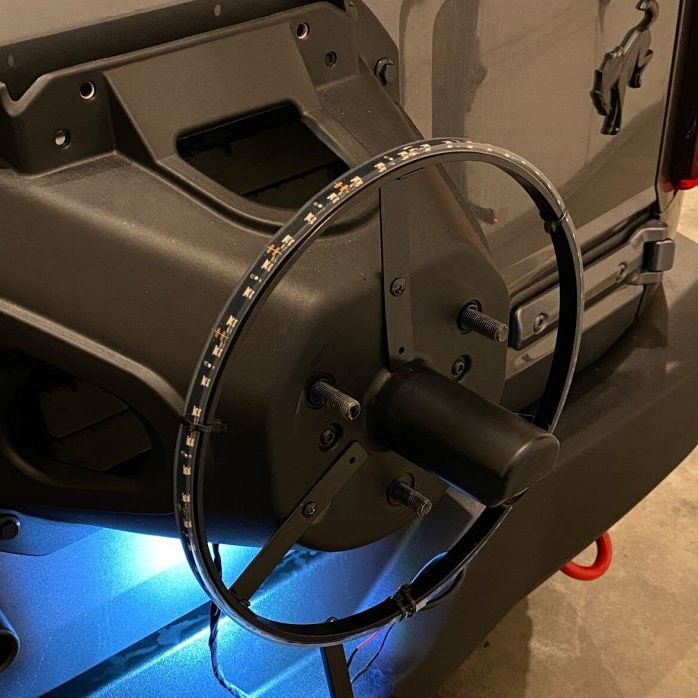 ORACLE Lighting 4211-003 - ORL4211-003 - Oracle LED Illuminated Wheel Ring 3rd Brake Light - Red - Shipped in Europe - Tuningsupply.com