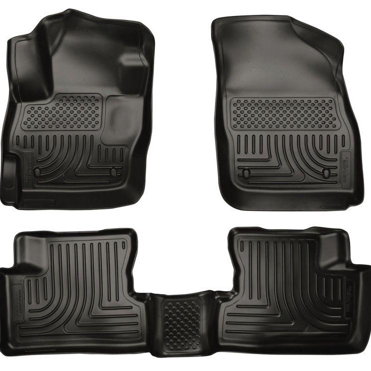 Husky Liners 98631 - HSL98631 - Husky Liners 10-12 Mazda 3 WeatherBeater Combo Black Floor Liners - Shipped in Europe - Tuningsupply.com