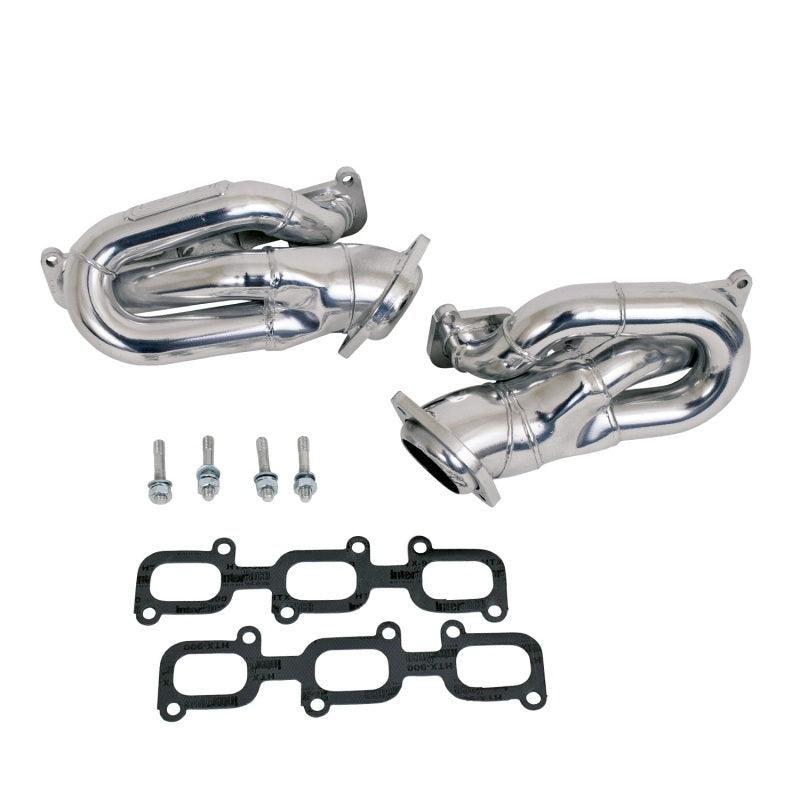 BBK 14420 - BBK14420 - BBK 11-15 Ford Mustang 3.7L Shorty Tuned Length Headers - 1-5/8 Silver Ceramic (CARB EO 11-14 Only) - Shipped in Europe - Tuningsupply.com