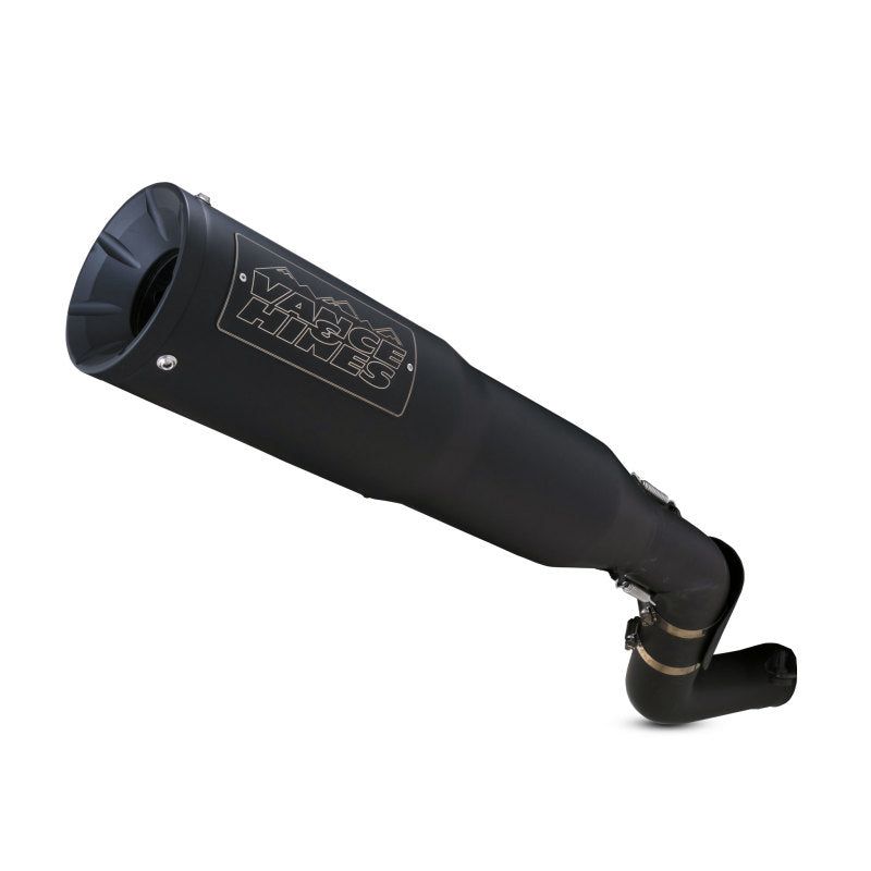 Vance and Hines 46533 - VAH46533 - Vance & Hines HD 21-22 Pan America Hi-Output 450 S/O Black Slip-On Exhaust - Shipped in Europe - Tuningsupply.com