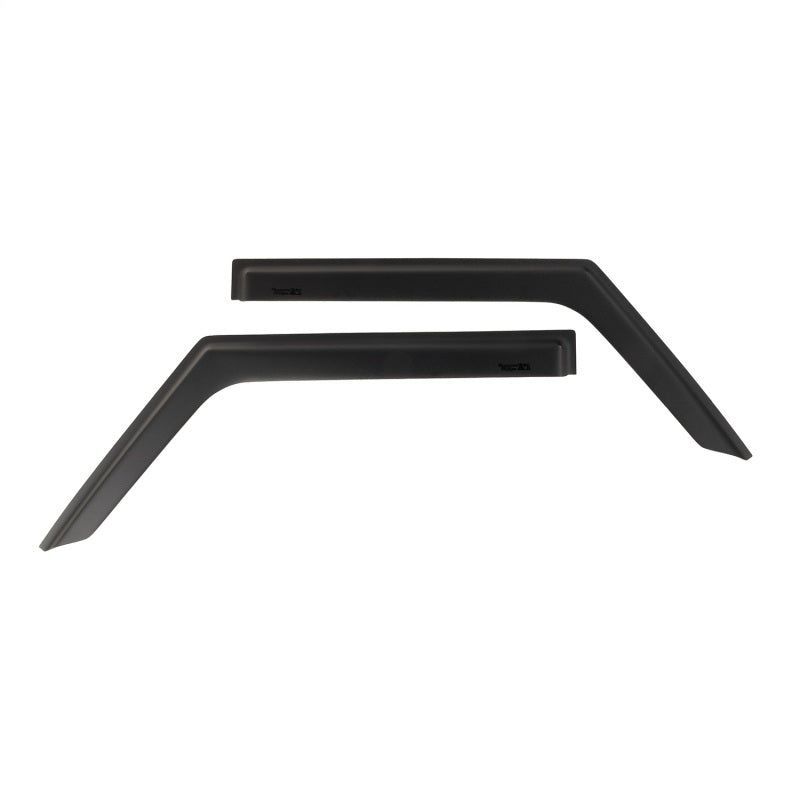 Rugged Ridge 11349.16 - RUG11349.16 - Rugged Ridge Window Visors Matte Black 18-19 2-Door Jeep Wrangler - Shipped in Europe - Tuningsupply.com