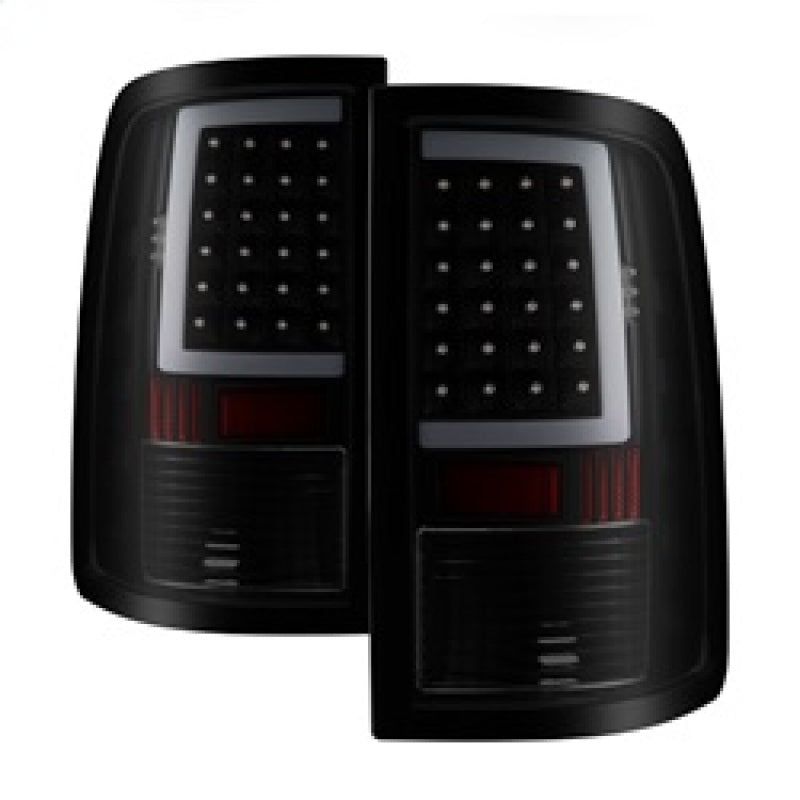 SPYDER 9041020 - SPY9041020 - xTune 13-18 Dodge Ram 1500 (LED Model Only) LED Tail Lights - Blk Smk (ALT-ON-DRAM13V2-LBLED-BSM) - Shipped in Europe - Tuningsupply.com