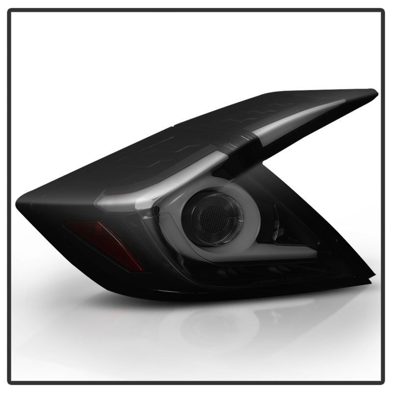 SPYDER 5086440 - SPY5086440 - Spyder 16-18 Honda Civic 4 Door Light Bar LED Tail Lights - Black Smoke (ALT-YD-HC164D-LB-BSM) - Shipped in Europe - Tuningsupply.com