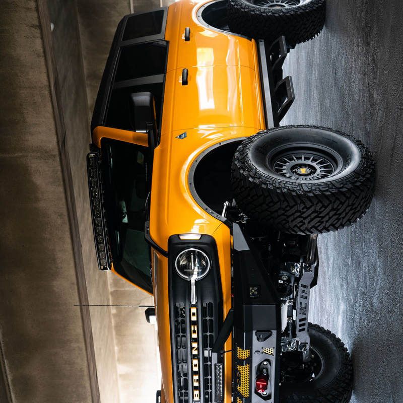 DV8 Offroad LBBR-03 - DVELBBR-03 - DV8 21+ Ford Bronco Curved Light Bracket for 12 3in. Pod Lights - Shipped in Europe - Tuningsupply.com