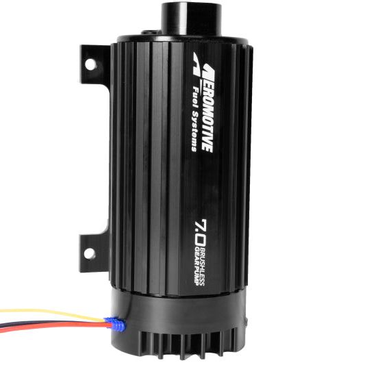 Aeromotive 11197 - AER11197 - Aeromotive TVS In-Line Brushless Spur 7.0 External Fuel Pump - Shipped in Europe - Tuningsupply.com