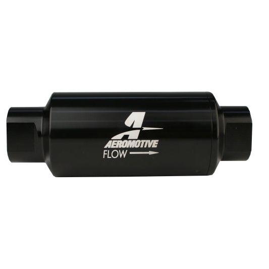 Aeromotive 12324 - AER12324 - Aeromotive In-Line Filter - AN-10 - Black - 100 Micron - Shipped in Europe - Tuningsupply.com