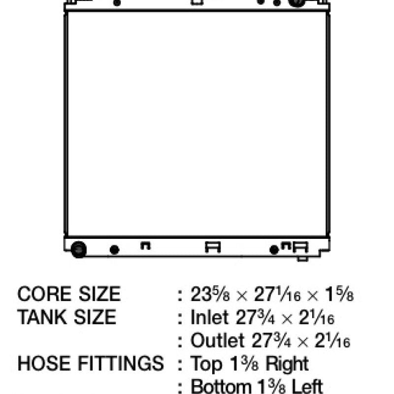 CSF 7029 - CSF7029 - CSF 05-15 Nissan Frontier / 05-12 Nissan Pathfinder / 05-15 Nissan Xterra Radiator - Shipped in Europe - Tuningsupply.com