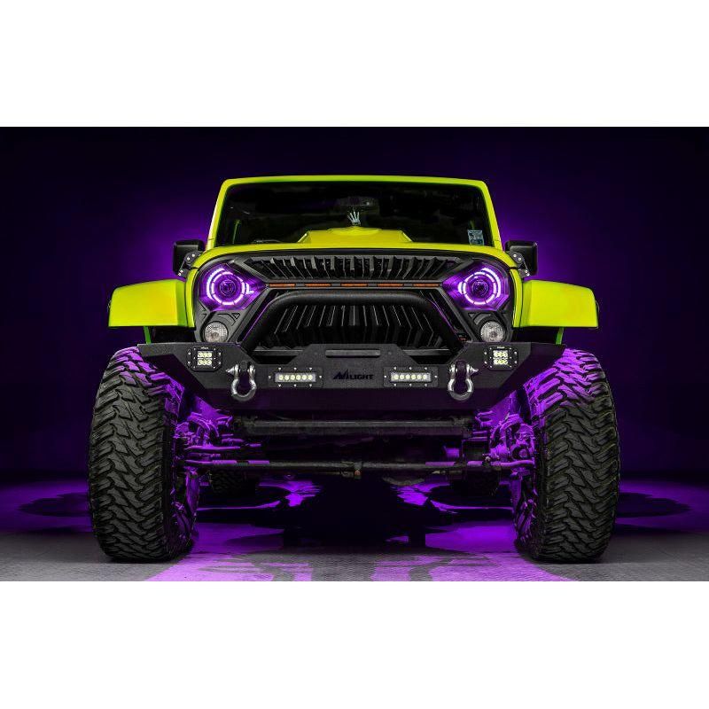 ORACLE Lighting 5876-335 - ORL5876-335 - Oracle Oculus 7in ColorSHIFT Bi-LED Projector Headlights for Jeep Wrangler JK - Shipped in Europe - Tuningsupply.com