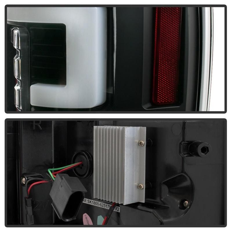 SPYDER 5085580 - SPY5085580 - Spyder 17-18 Ford F-250 Super Duty (Excl LED Models) LED Tail Lights - Black (ALT-YD-FS17-LED-BK) - Shipped in Europe - Tuningsupply.com