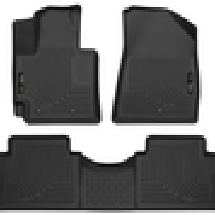 Husky Liners 99611 - HSL99611 - Husky Liners 2016 Kia Soul Weatherbeater Black Front & 2nd Seat Floor Liners (Footwell Coverage) - Shipped in Europe - Tuningsupply.com