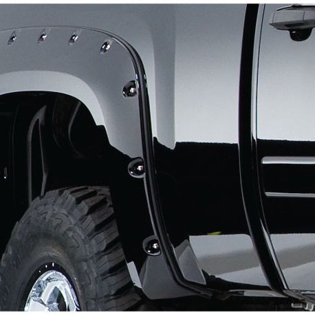 Bushwacker 30002-07 - BUS30002-07 - Bushwacker 65-84 Toyota Land Cruiser Cutout Style Flares 2pc - Black - Shipped in Europe - Tuningsupply.com