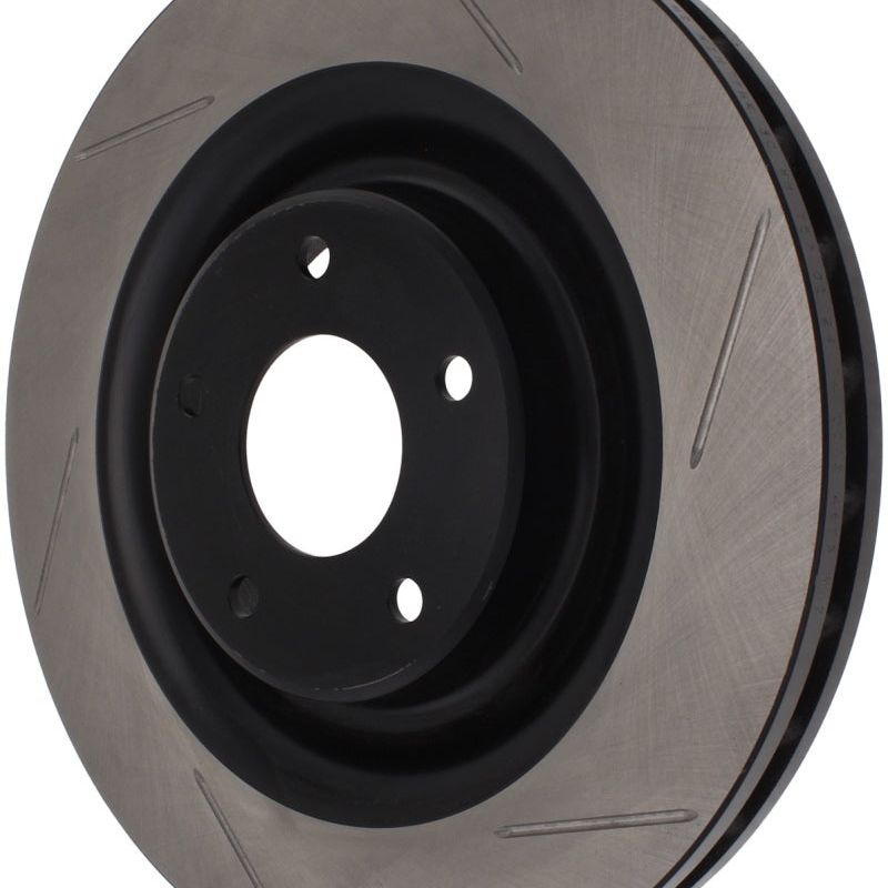 Stoptech 126.62102SR - STO126.62102SR - StopTech Power Slot 06-10 Chevrolet Corvette Front Right Slotted Rotor - Shipped in Europe - Tuningsupply.com
