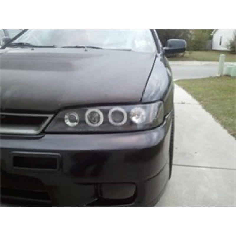 SPYDER 5010728 - SPY5010728 - Spyder Honda Accord 98-02 1PC Projector Headlights LED Halo Amber Reflector Blk PRO-YD-HA98-AM-BK - Shipped in Europe - Tuningsupply.com