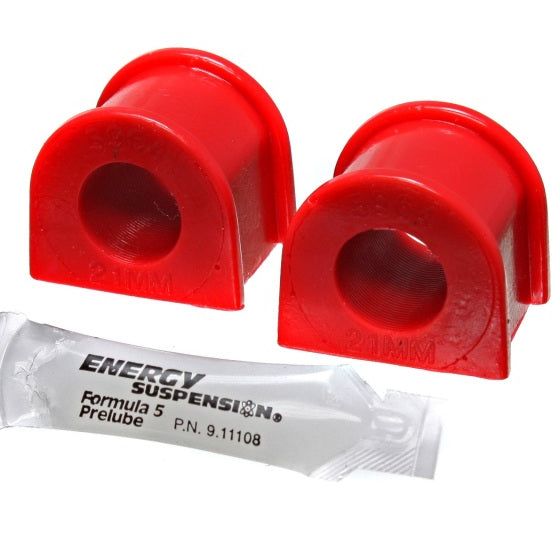 Energy Suspension 19.5105R - ENG19.5105R - Energy Suspension Subaru Forester/Legacy/Outback/WRX Red 21mm Front Sway Bar Bushing Set - Shipped in Europe - Tuningsupply.com