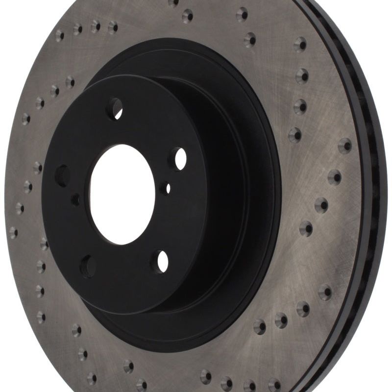 Stoptech 128.47021R - STO128.47021R - StopTech Drilled Sport Brake Rotor - Shipped in Europe - Tuningsupply.com